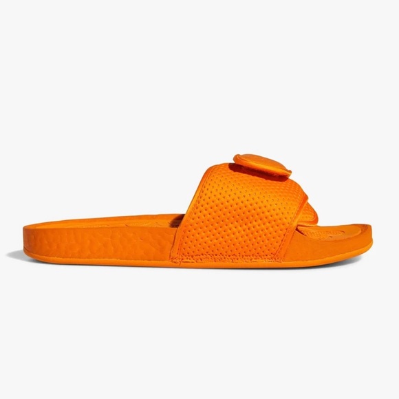 Adidas Boost Slide Pharrell Bright Orange - Picture 2 of 5